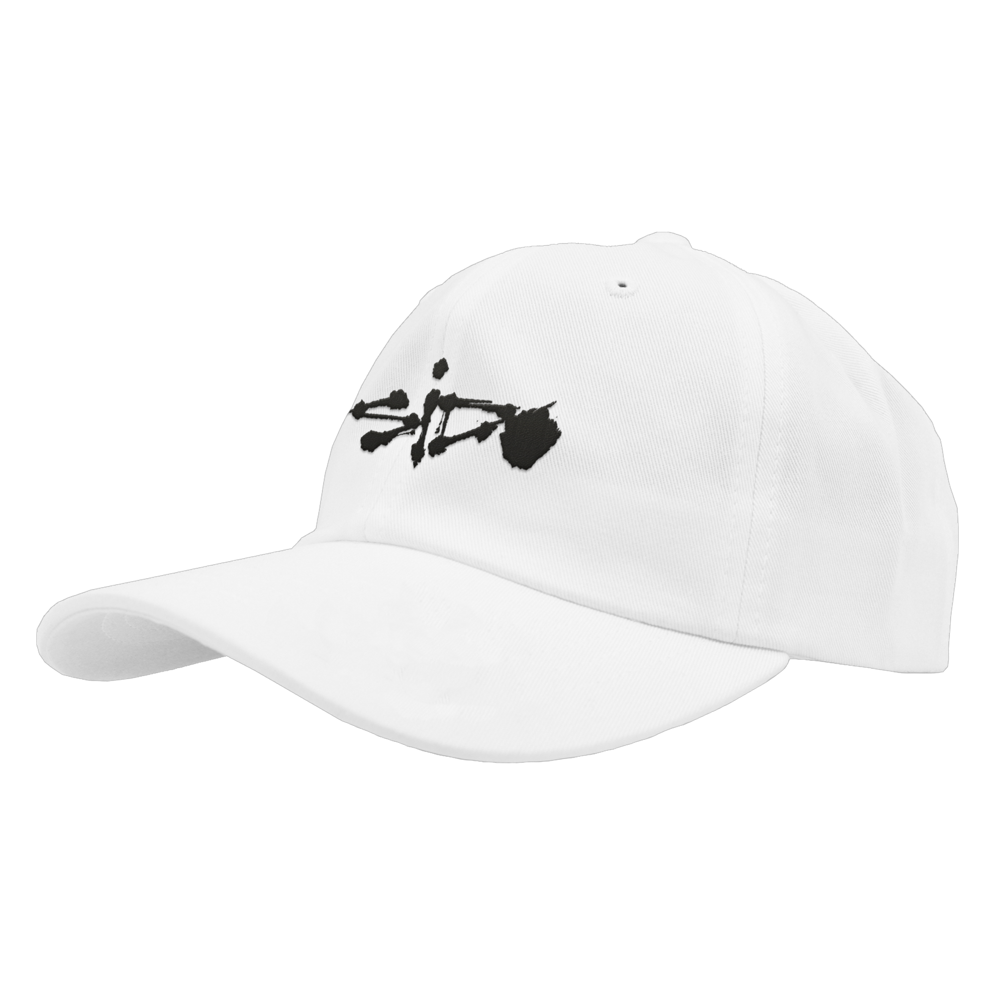 Black and white dad hat online